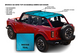 Ford Bronco Hardtop Version Bimini Sun Shade by JTops